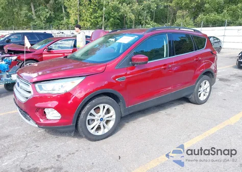 2018 Ford Escape Sel из США, поврежденный, VIN 1FMCU0HD1JUB27497